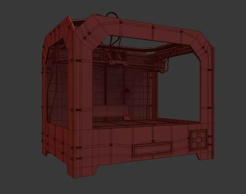3D Printer 3D model_4