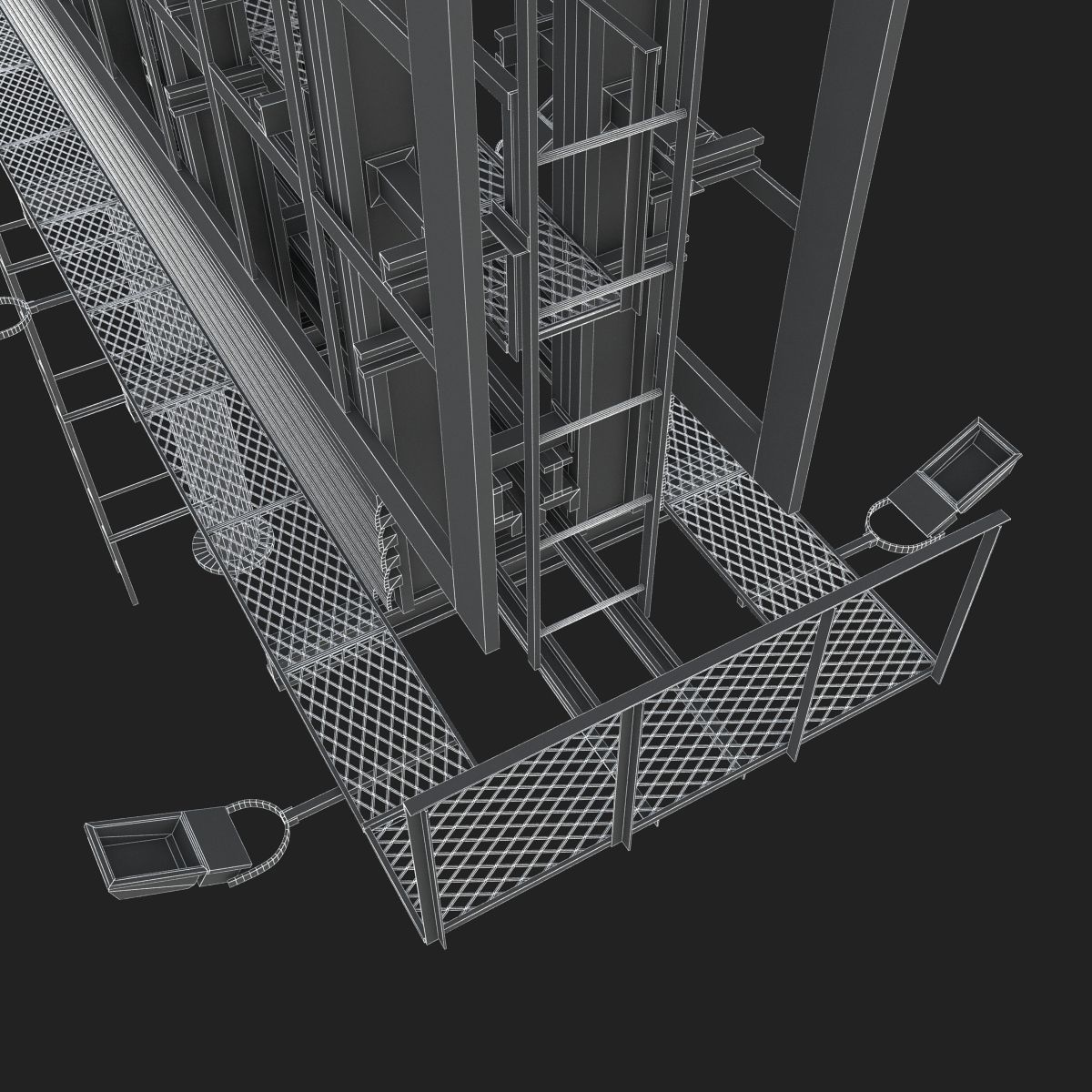 Billboard empty 3D model_27