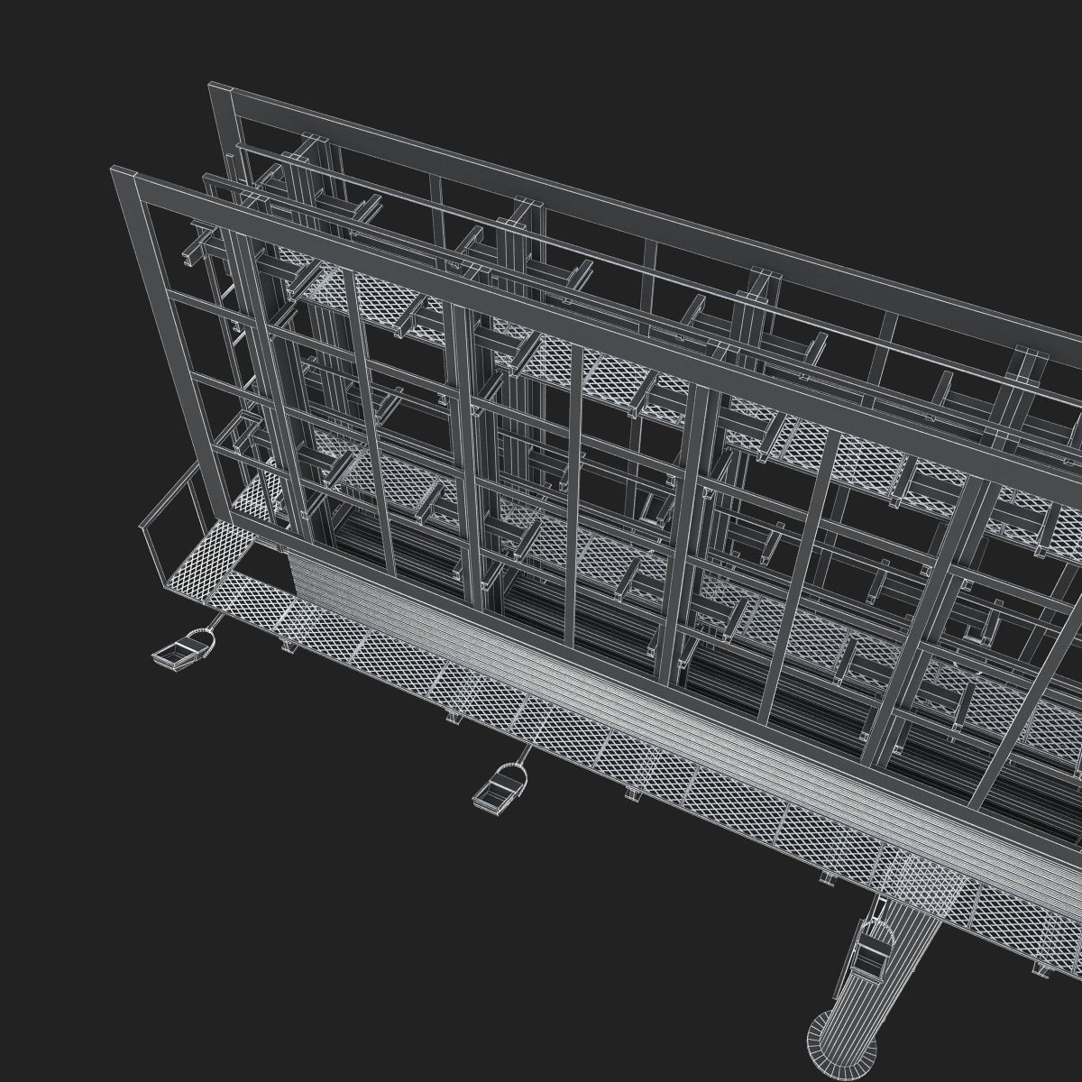 Billboard empty 3D model_21