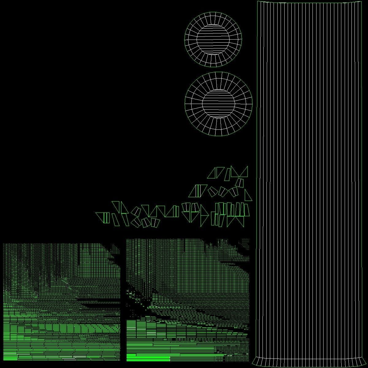 Billboard empty 3D model_1