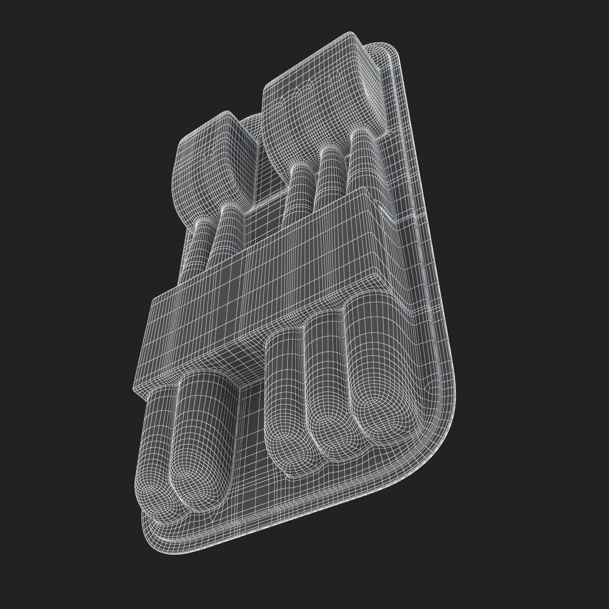 Toothbrush and Case 3D model_24