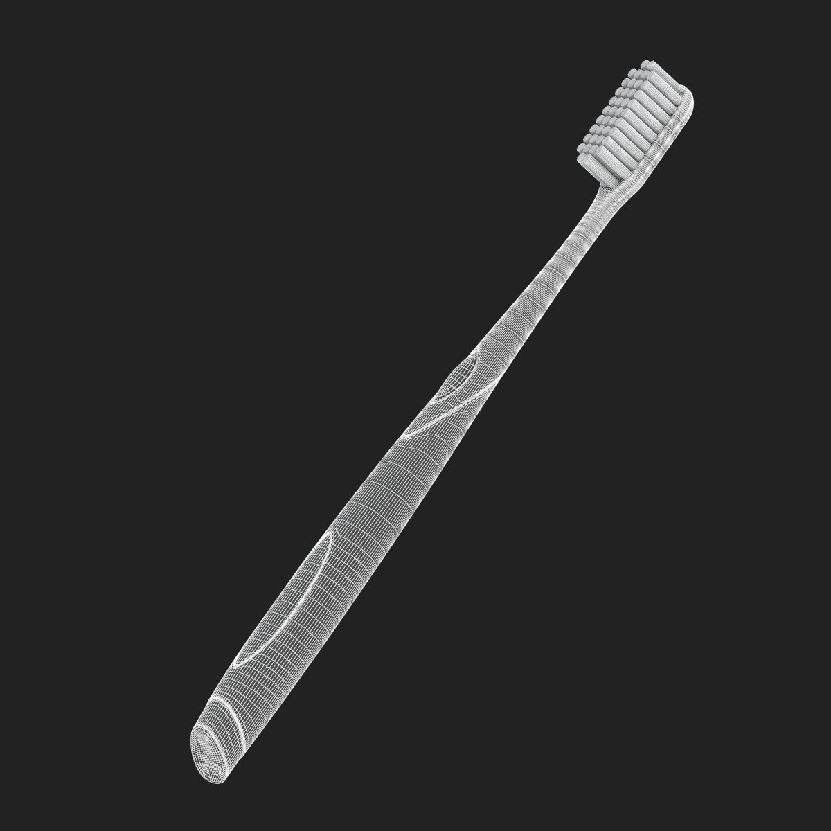Toothbrush and Case 3D model_23