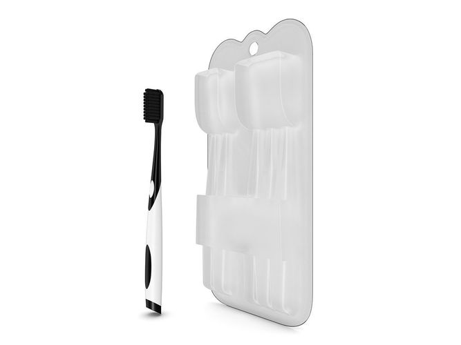 Toothbrush and Case 3D model
