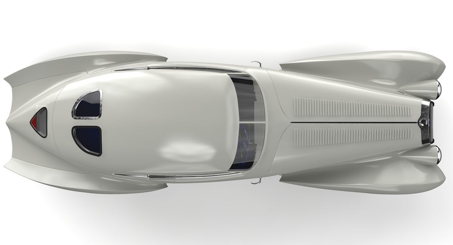 Delage D8 120 S Pourtout Aero Coupe 3D model_5