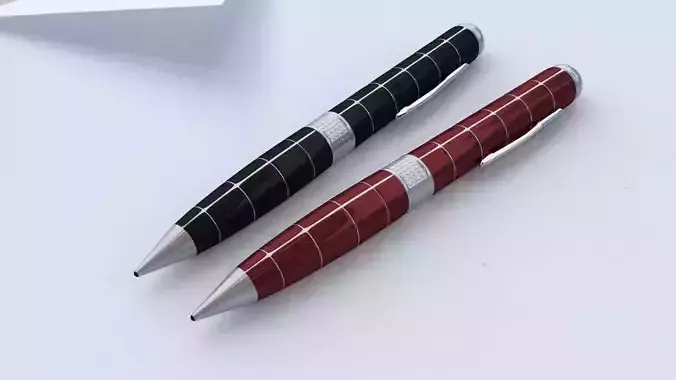 pen caneta pencil 3D model