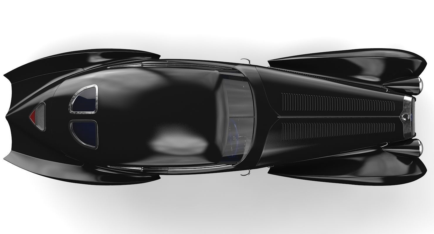 Delage D8 120 S Pourtout Aero Coupe black 3D model_2