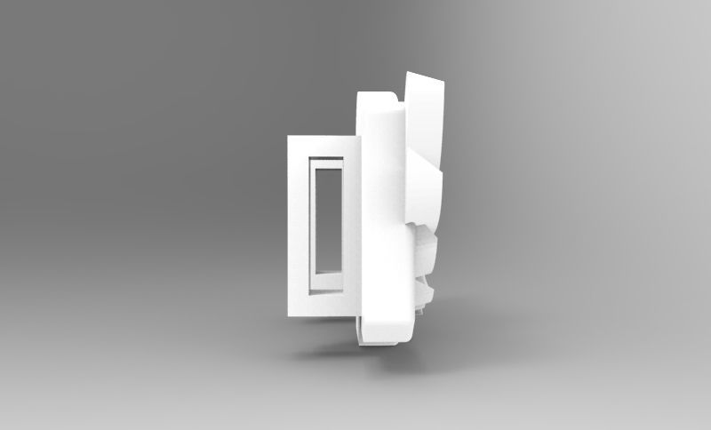 Blackwatch McCree belt buckle 3D print model_6