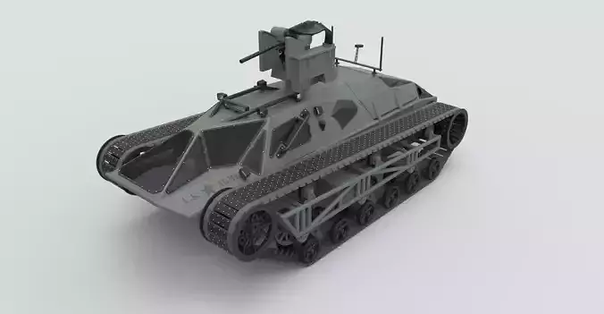 Tracked vehicle from the movie Fast 8