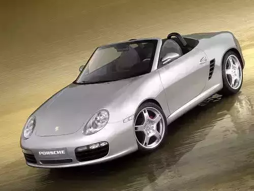 Porsche Boxster 2005 3D model
