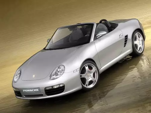 Porsche Boxster 2005 3D model_0