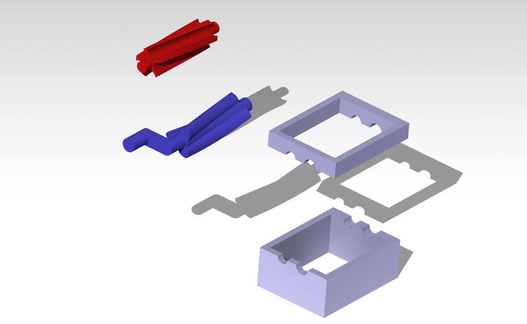Twin Screw Supercharger Example Gadget - 3 5 Ratio Gearing Free 3D print model_6