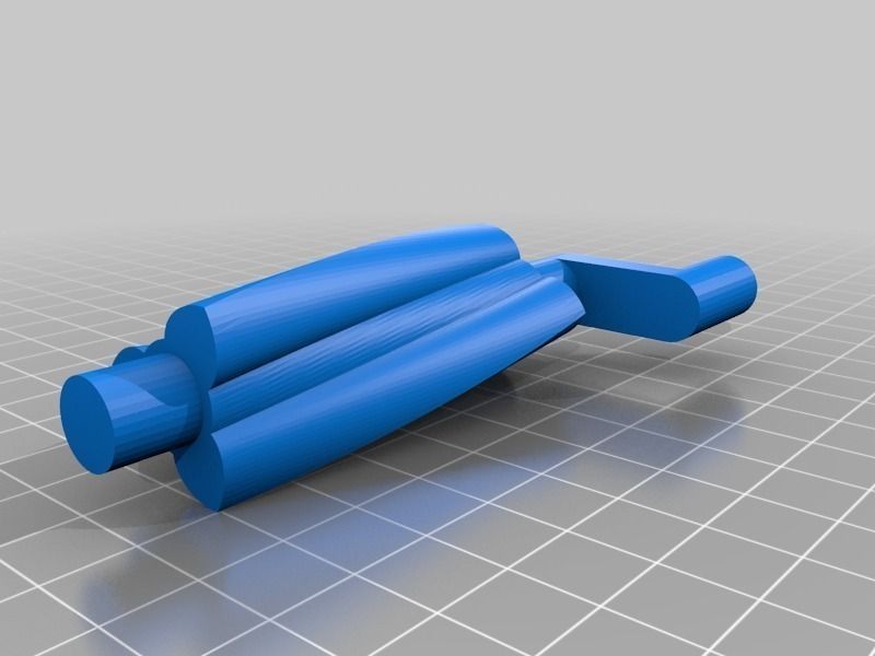 Twin Screw Supercharger Example Gadget - 3 5 Ratio Gearing Free 3D print model_1