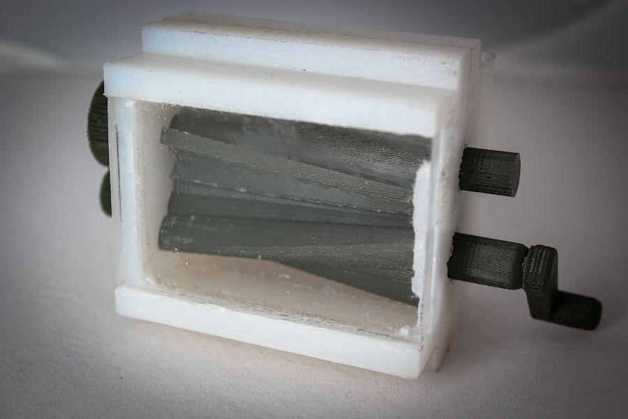 Twin Screw Supercharger Example Gadget - 3 5 Ratio Gearing Free 3D print model_7