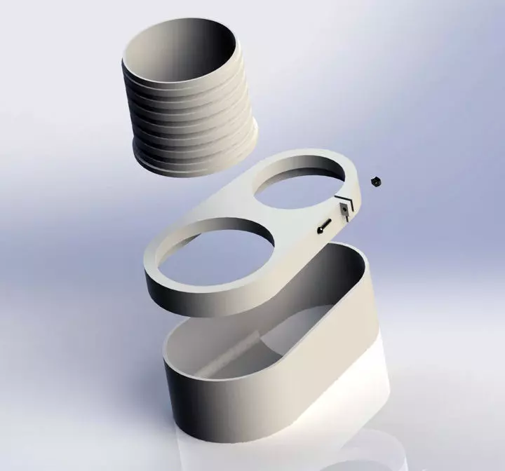 Dust Shoe for CNC Router table Free 3D print model_0