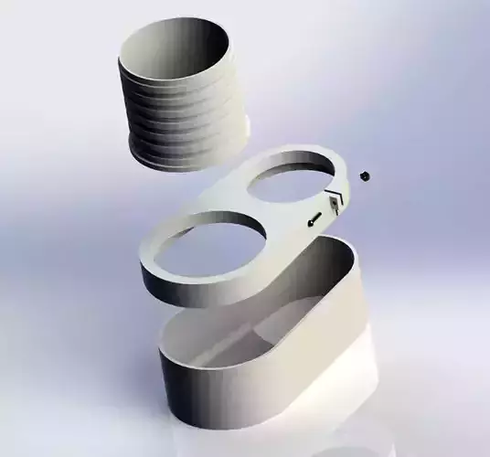 Dust Shoe for CNC Router table Free 3D print model