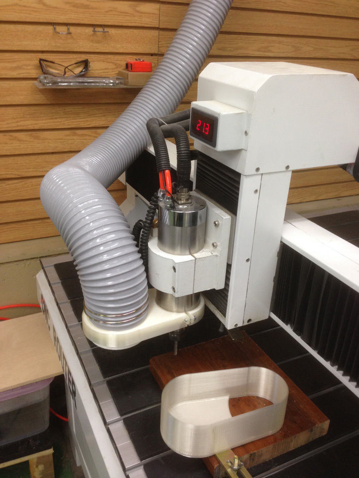 Dust Shoe for CNC Router table Free 3D print model_7