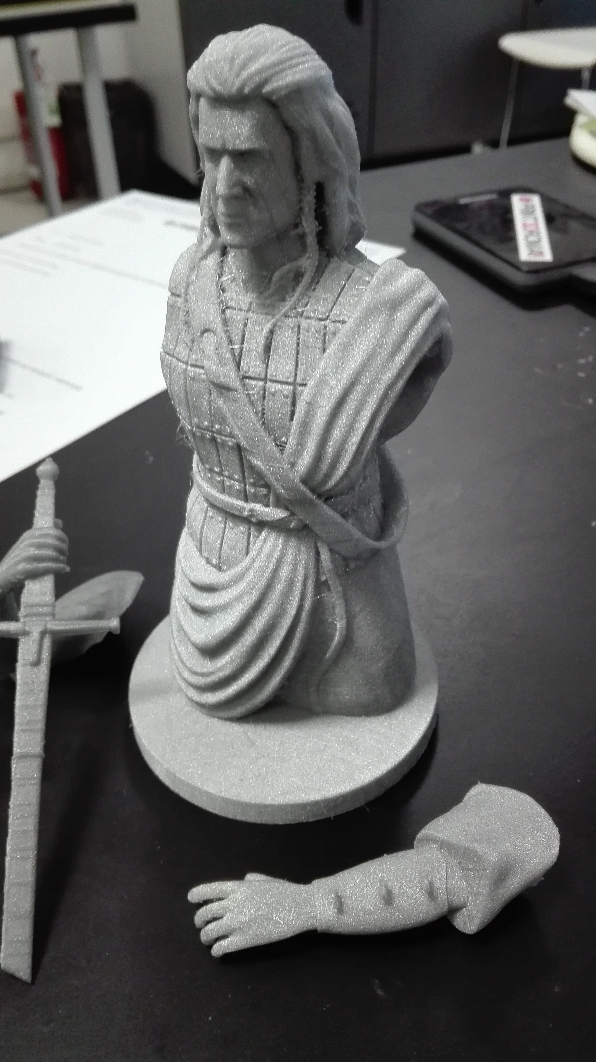 Braveheart lord of rings character 3D print model_5