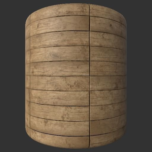 Procedural Wood Planks Texture