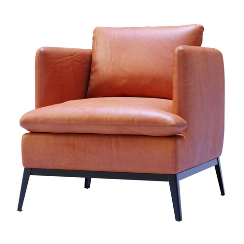 Lewis Classic Leather Chair-Cognac