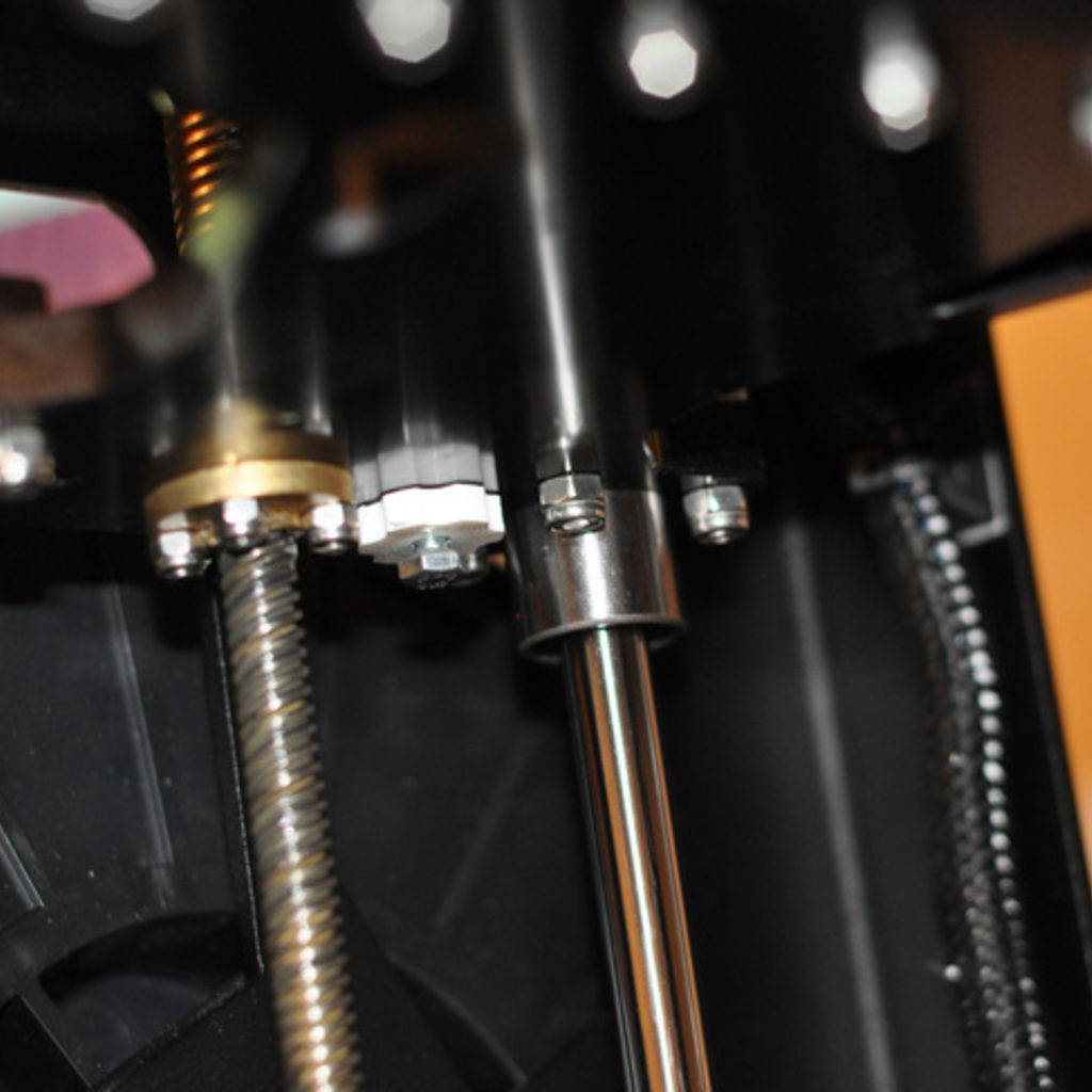 M4 Hex Nut Thumbscrew for Makergear M2  Free 3D print model_2