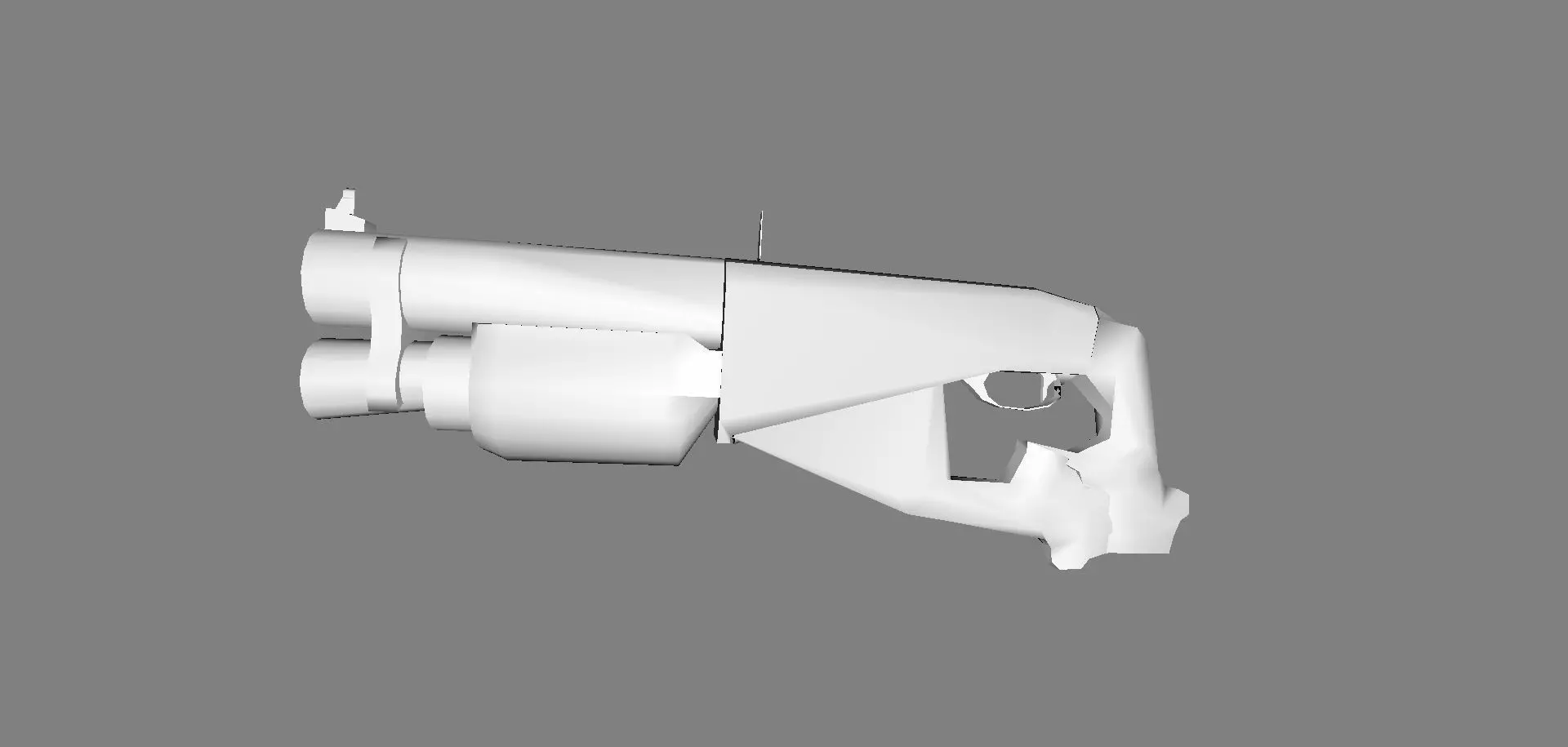 3D model shotgun boomstiock4 VR / AR / low-poly | CGTrader