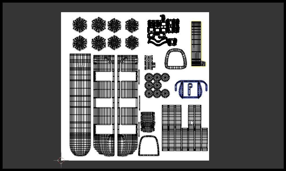 Hover vehicles collection 3D model_18