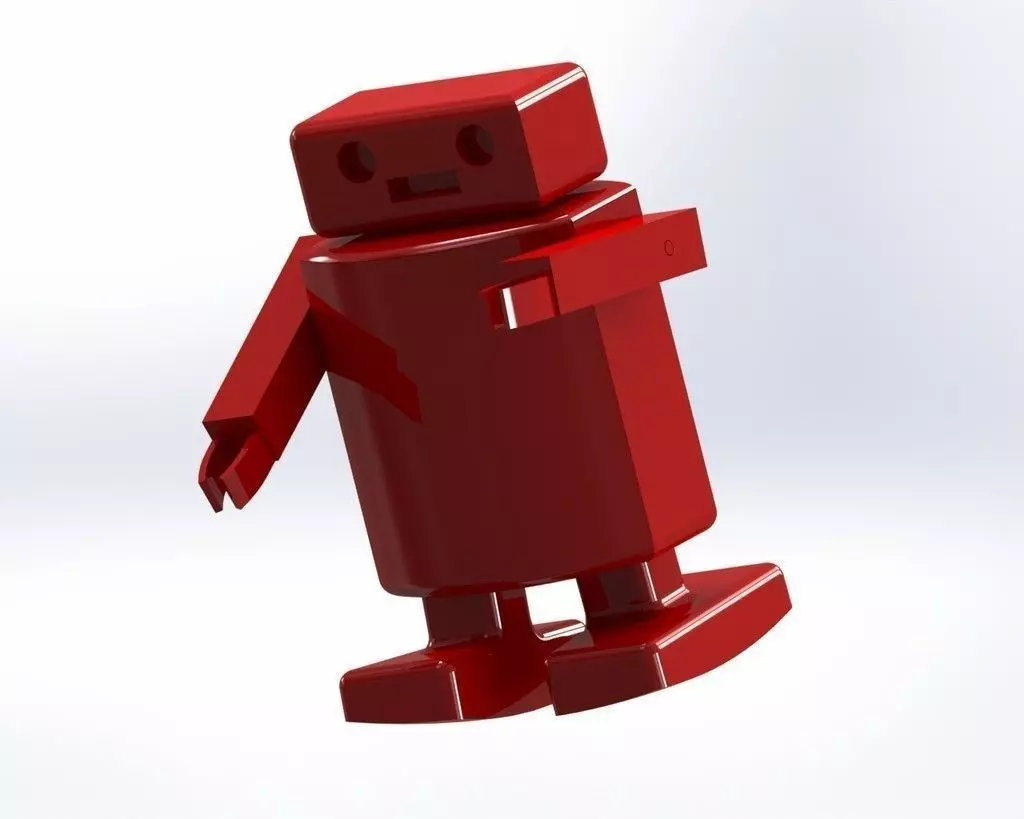 Walkabot - Gravity Powered Ramp Walking Robot Free 3D print model