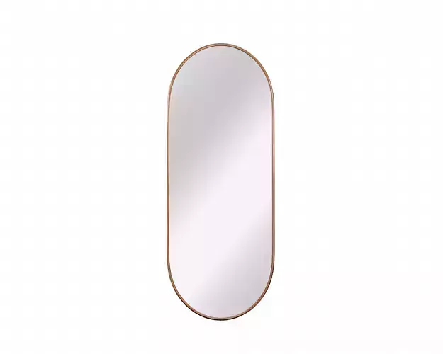 Capsule shape Wall Mirror
