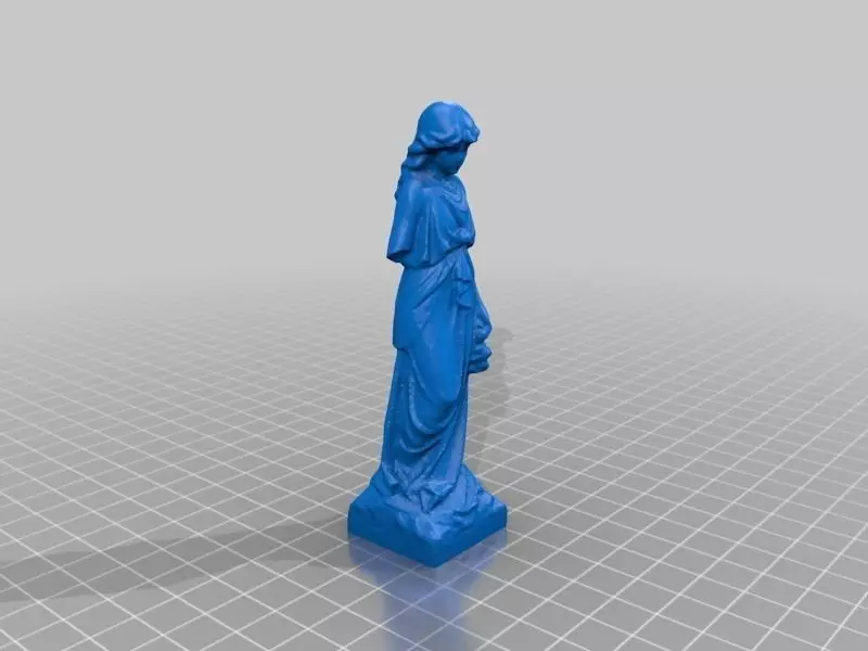 Sculpture of a woman Free 3D print model_0