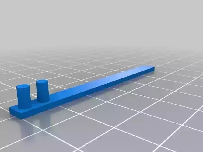 Reprap mendel x-axis opto homing flag and mount