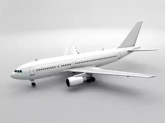 Airbus A310-300 Airliner - Generic White