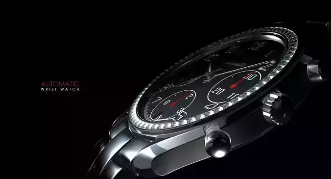 Wrist Watch 3D Product Model