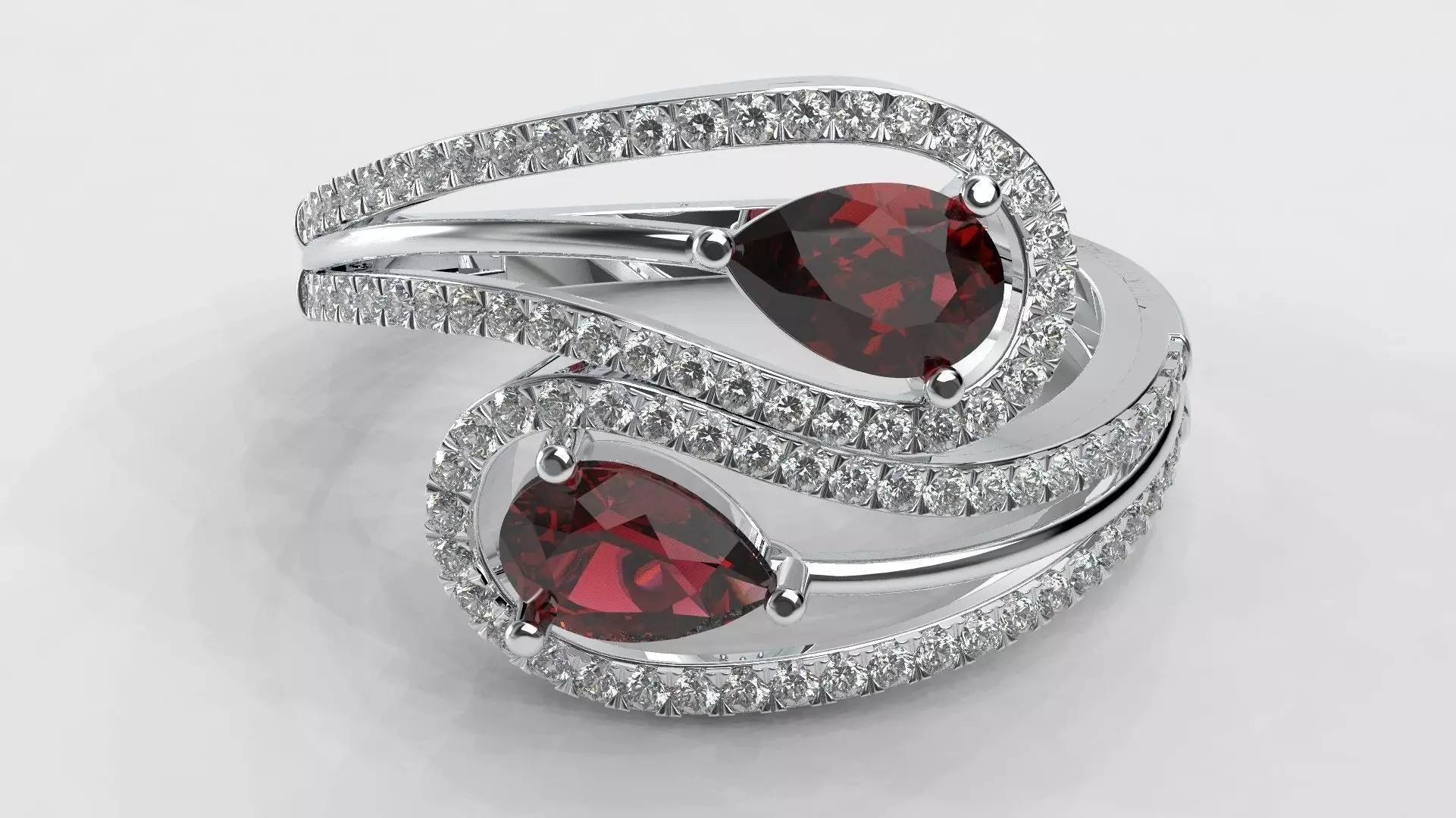 Jewelery Ring  3D print model_0