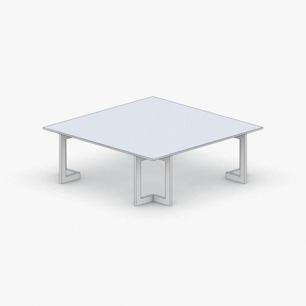 0746 - Table Low-poly 3D model_2