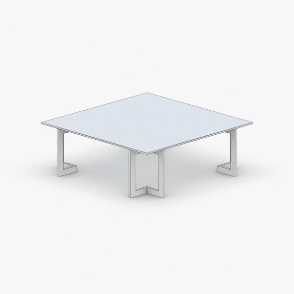 0746 - Table Low-poly 3D model_3