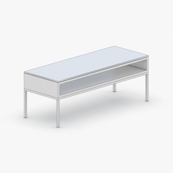 0751 - Coffee Table Low-poly 3D model_4