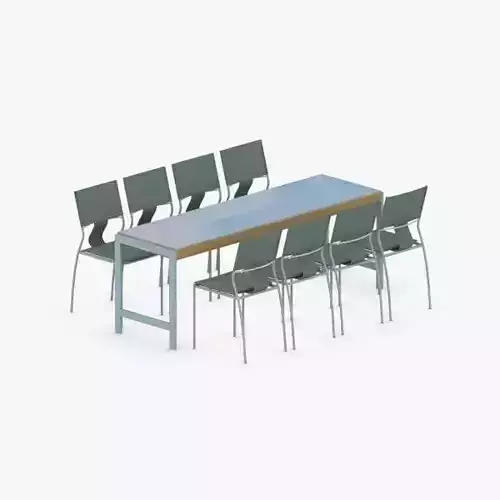 0755 - Table and Chairs Set