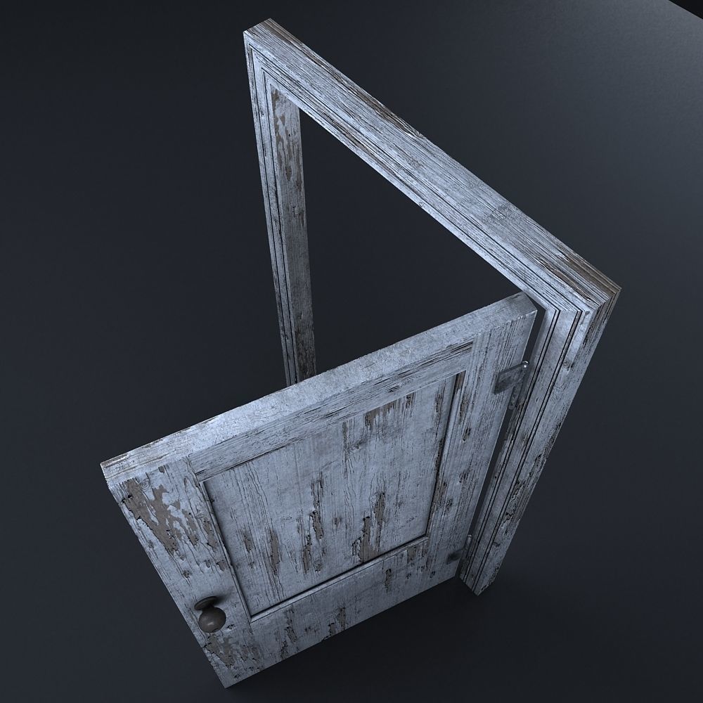 old door 3D model_5