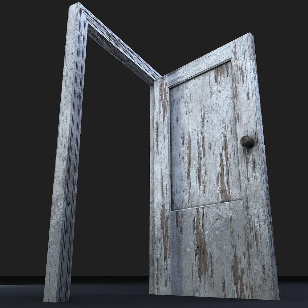 old door 3D model_7