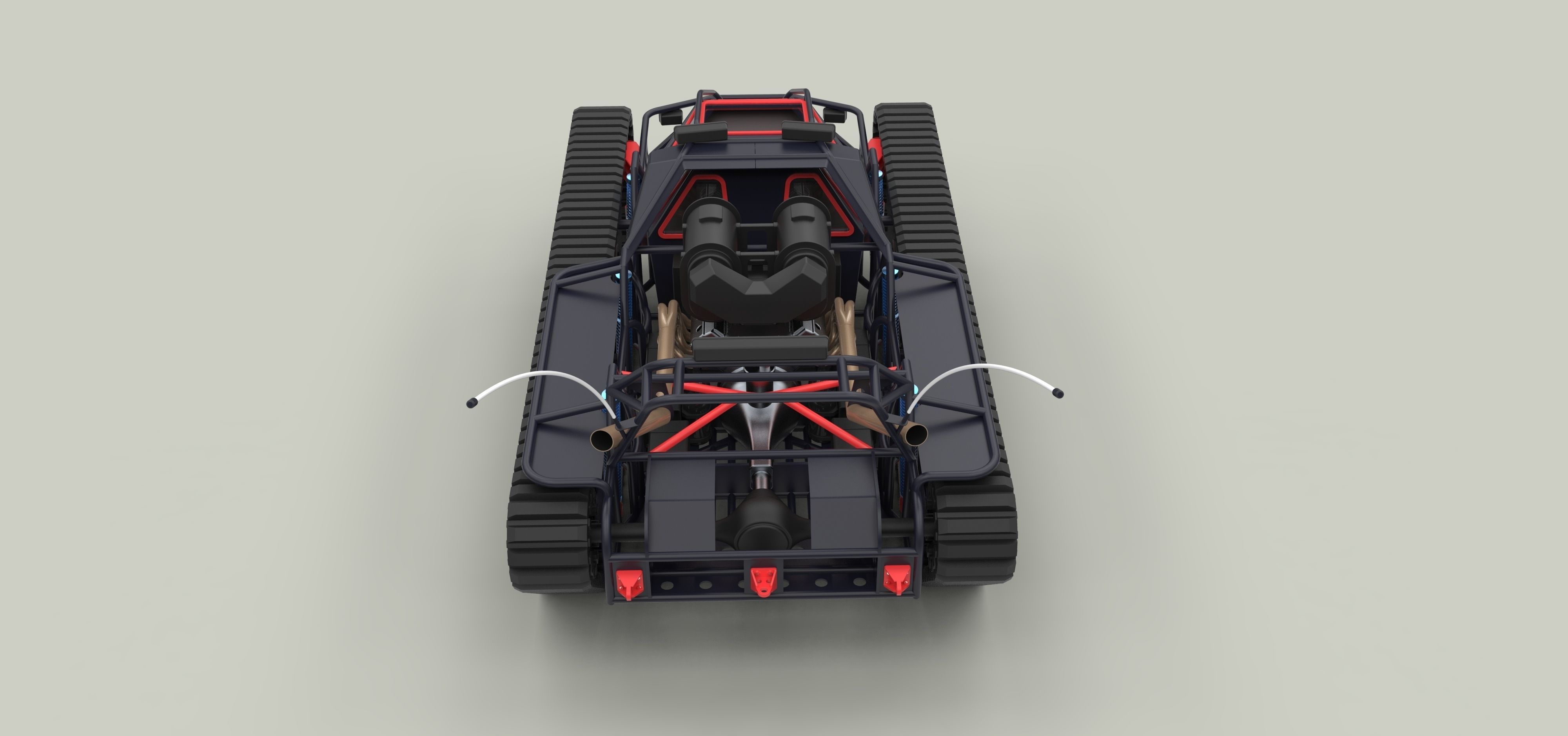 Tracked vehicle 3 3D model_15