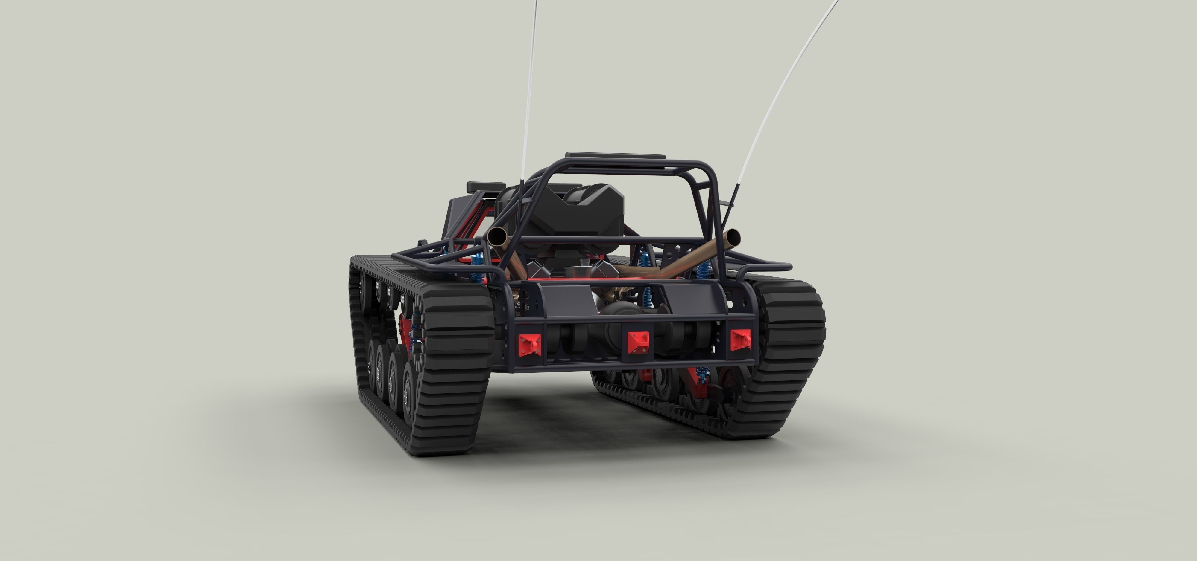 Tracked vehicle 3 3D model_14