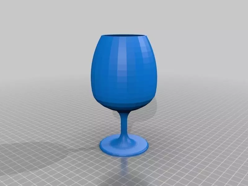 Wine glass Free 3D print model