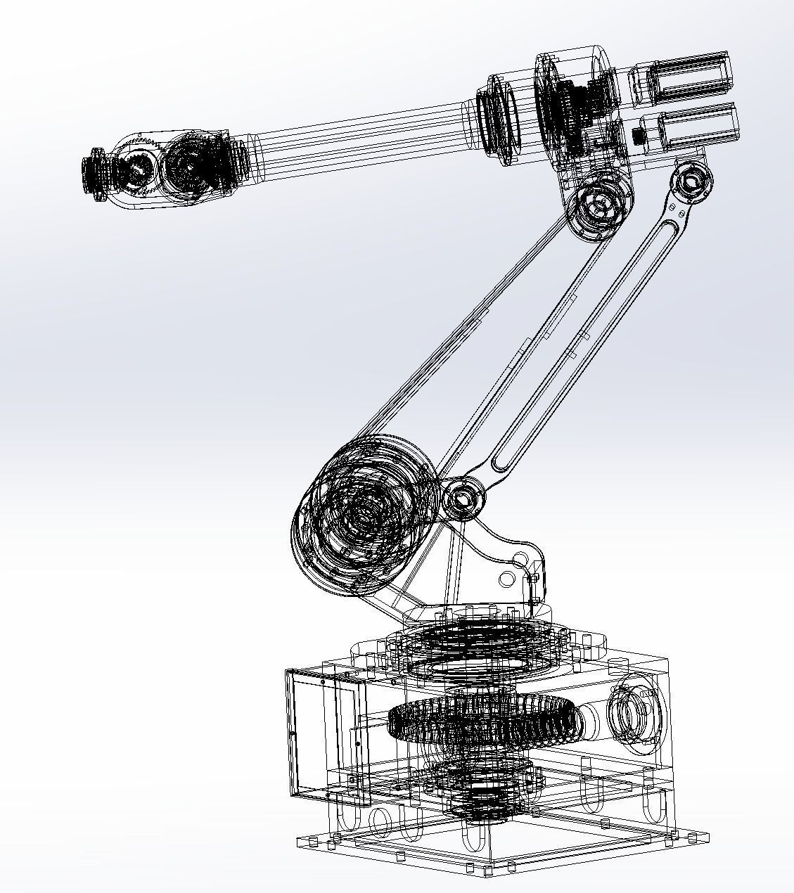 6 axis robots 3D model_8