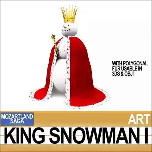 King Snowman I 3D model