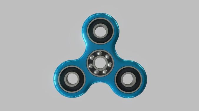 Finger Spinner Free low-poly 3D model