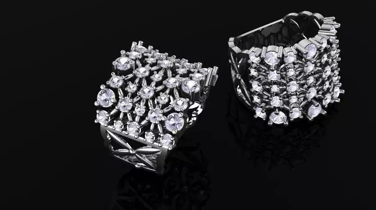 jewelry ring fashion 3D print model_0