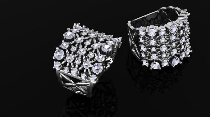 jewelry ring fashion 3D print model