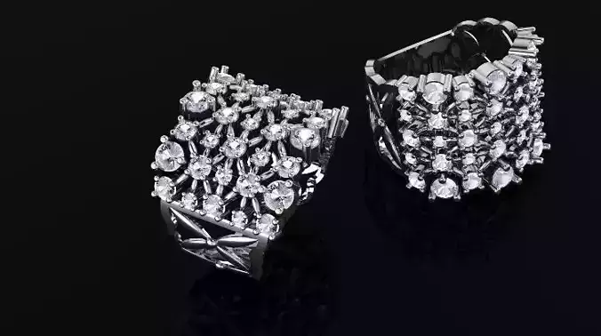 jewelry ring fashion 3D print model