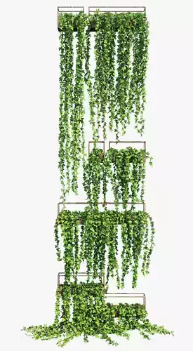 Planter box ivy 2 3D model