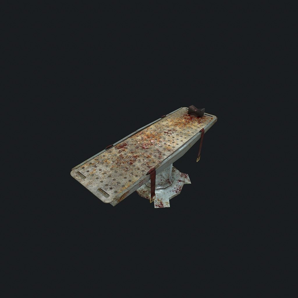 Old Autopsy Tabel V1 pbr Low-poly 3D model_3